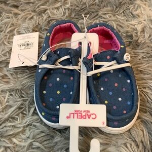 Capelli New York Toddler Boat Shoe Size 5